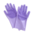 Guantes Esponja de Silicona Color Lila - comprar online