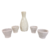 Set de Sake Classic - Beige de cerámica