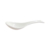 Cuchara Oriental para Sopa Color Blanca 13 cm