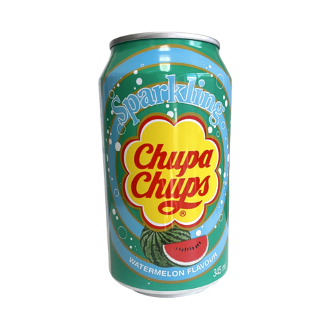 Gaseosa Chupa Chups Sabor Sandía de 345 ml