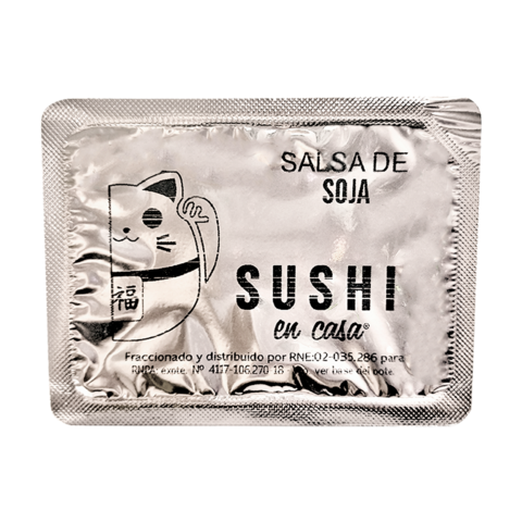 Salsa de Soja en blister Sushi en Casa 40 cc