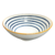 Bowl de Cerámica Oriental Blanco Círculos Azules 20 cm en internet