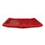 Plato Oriental de Ceramica Roja 14 x 18 cm - comprar online