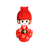 Kokeshi Tradicional 13 cm Roja - comprar online