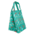 Bolso Lunchera Plegable Pez Koi Verde 18 x 18 x 24 cm