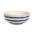 Bowl de Ceramica Alto Estilo Oriental Rayas Horizontales 19 x 8,8 cm
