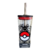 Vaso Acriílico de Pokémon con Soberte de Acero Inoxidable 540 Ml