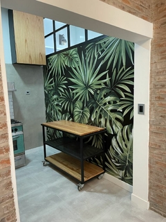 Imagen de Mural 73 | Tropical Botanic Black