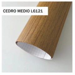 Simil Madera Cedro Medio - 120 ancho x 1/2 metro lineal