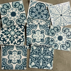 Azulejos autoadhesivos 15 unidades 15 x 15 cm