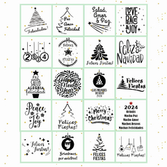 Stickers Navideños - comprar online