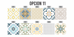 Azulejos combinados Opción 11