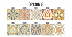 Azulejos combinados Opción 8