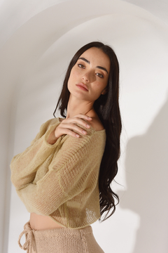 Sweater Crop Soft - tienda online
