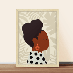 Retrato Chimamanda Adichie - Serie Retratos