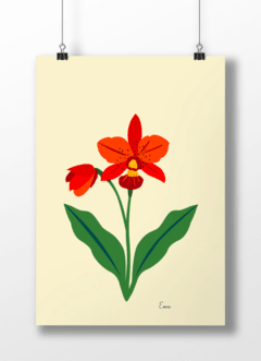 Orquídea - Serie De la Selva - Punto Eme Arte Impreso