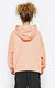 HOODIE CROP [ CORAL ] - LUXO | Ropa sin género para humanos.