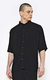 CAMISA LINO NICE [ NEGRO ] en internet
