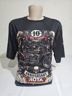 CAMISETA ROTA 13 CUSTOM ESPECIAL 10 ANOS SKULL II - comprar online