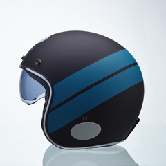 CAPACETE LUCCA CUSTOM BLUE STRIPE - Rota 13 Custom