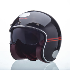 CAPACETE LUCCA CUSTOM RED LINES na internet