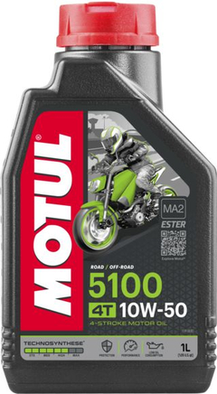 MOTUL 5100 4T 10W-50 (SEMI SINTÊTICO)