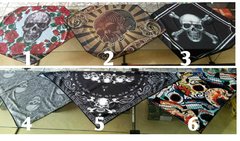 BANDANAS / LENÇOS UNISSEX (DIVERSAS ESTAMPAS) na internet