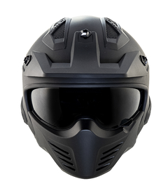 CAPACETE NORISK DARTH CINZA FOSCO / PRETO