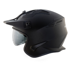 Imagem do CAPACETE NORISK DARTH CINZA FOSCO / PRETO