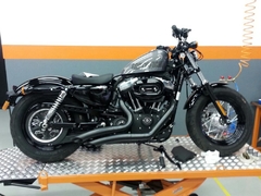 ESCAPAMENTO HARLEY DAVIDSON SPORTSTER 2 1/2' - CORTE LATERAL - comprar online