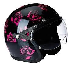 CAPACETE KRAFT OLD SCHOOL CUSTOM FLOR ROSA - comprar online