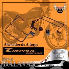 SUPORTE DE ALFORGE CHOPPER ROAD 150 (PRETO)