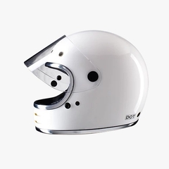 CAPACETE LUCCA MAGNO V2 GLOSSY WHITE - comprar online