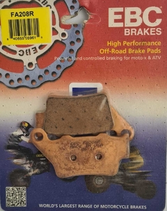 PASTILHA DE FREIO EBC BRAKES (TRASEIRA YAMAHA MODELOS)