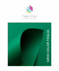 Papel Sirio Color Foglia 170g/m2 A4 c/ 10 folhas