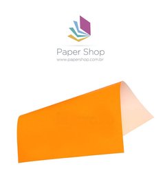 Papel Adesivo Fluorescente Adhoc Laranja 187g/m2 A4 10 folhas