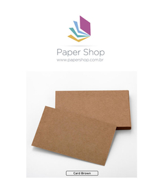 Papel Card Plus Brown 240g/m2 A3 20 folhas