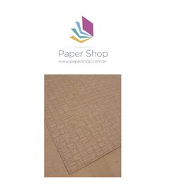 Papel Kraft Palha 300g/m2 A4 10 folhas