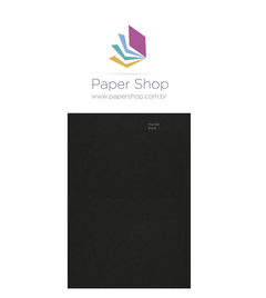 Papel Popset Black 120g/m2 A4 25 folhas