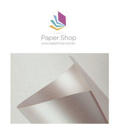 Papel Sirio Pearl Oyster Shell 125g/m2 A4 25 folhas