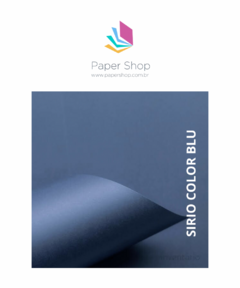 Papel Sirio Color Blu 170g/m2 A4 c/ 10 folhas