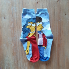Medias Homero y Marge en internet