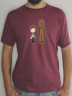 Han Solo + Chewie Hombre en internet