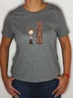 Han Solo + Chewie Mujer *