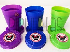 Vasos telescópicos x10u - PIRULETAS SOUVENIRS