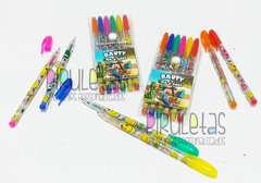 Kit de lapicera 6 colores x10u - comprar online