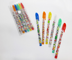 Kit de lapiceras 6 colores x5u - comprar online