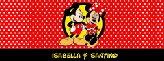 Alcancia Mickey y Minnie (ALC 00265)