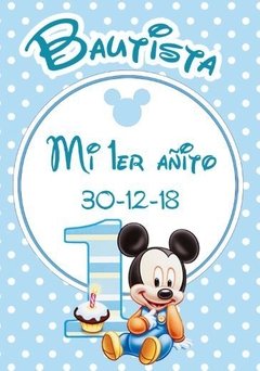 Calendario Mickey bebe (CAL 0029)