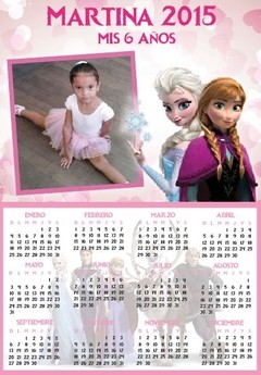 Imán Calendario Frozen (FTIMAN0045)